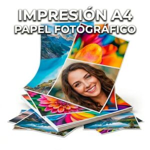 Papel Fotográfico A4 Frente